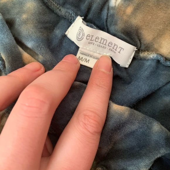 blue/brown tie dye maxi skirt - size medium-large - Picture 4 of 4